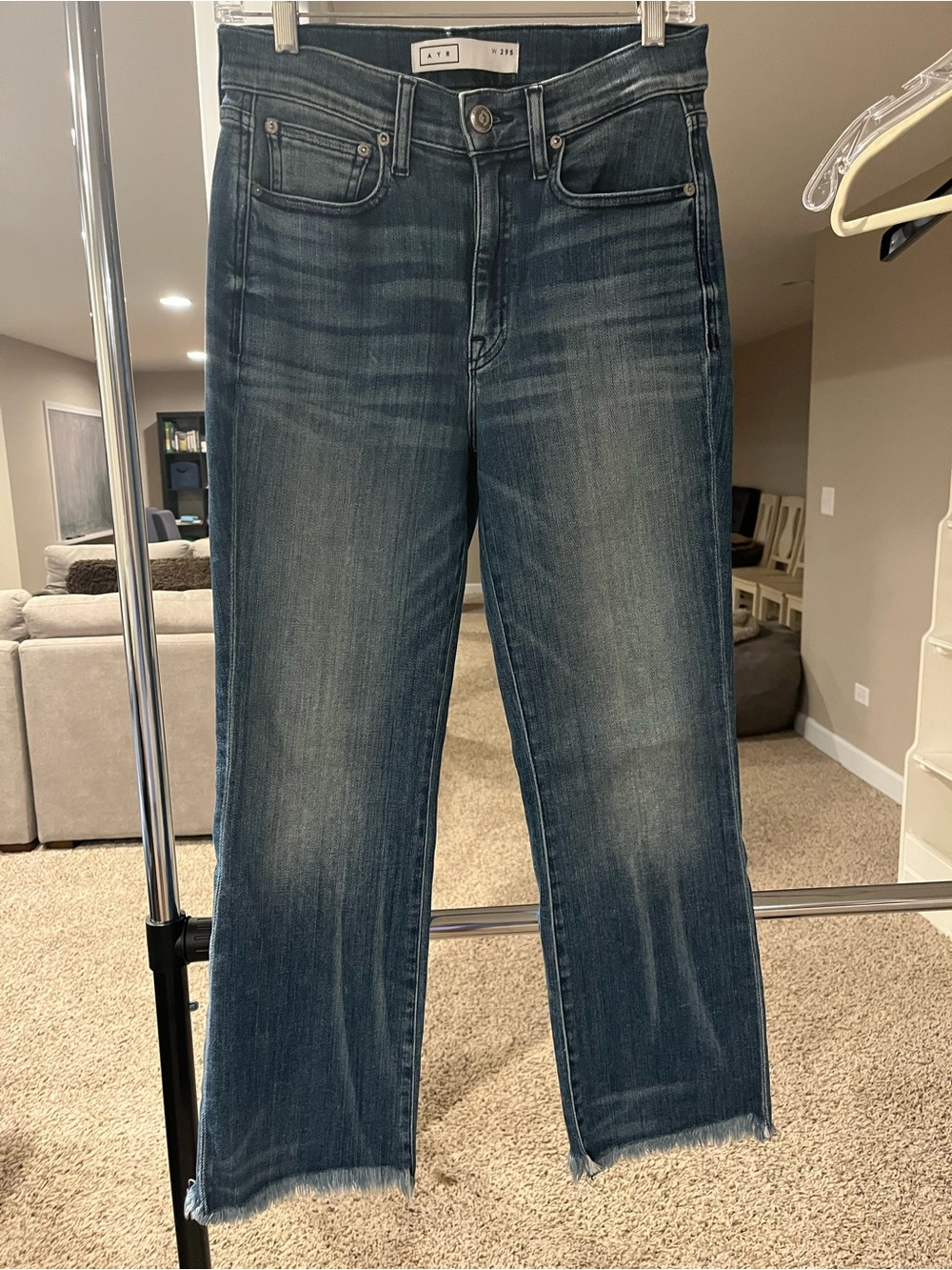 AYR  Bootcut Jeans in Dark Blue Wash